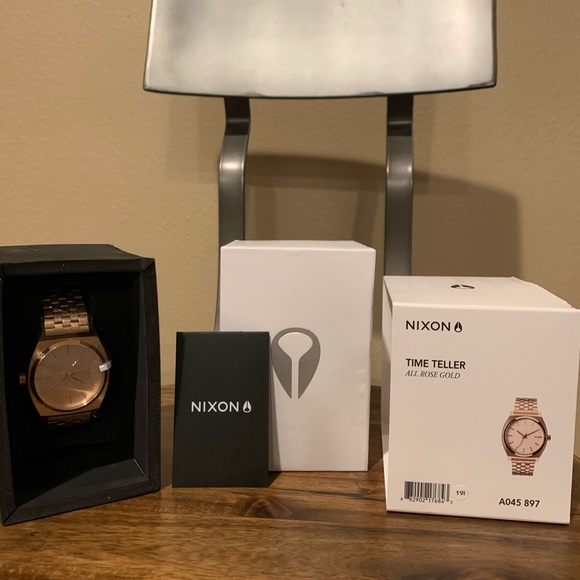 Nixon Accessories - Nixon Time Teller Watch Rose Gold
